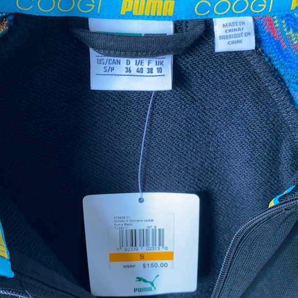 Puma x COOGI Women's Track Jacket, Size S, NWT - Picture 6 of 8